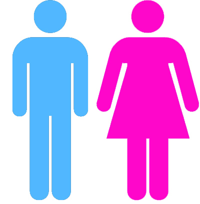Dress Model Male on Male And Male In Dress Toilet People Pink Blue
