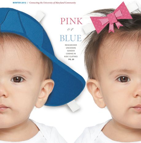 pink and blue kids wear